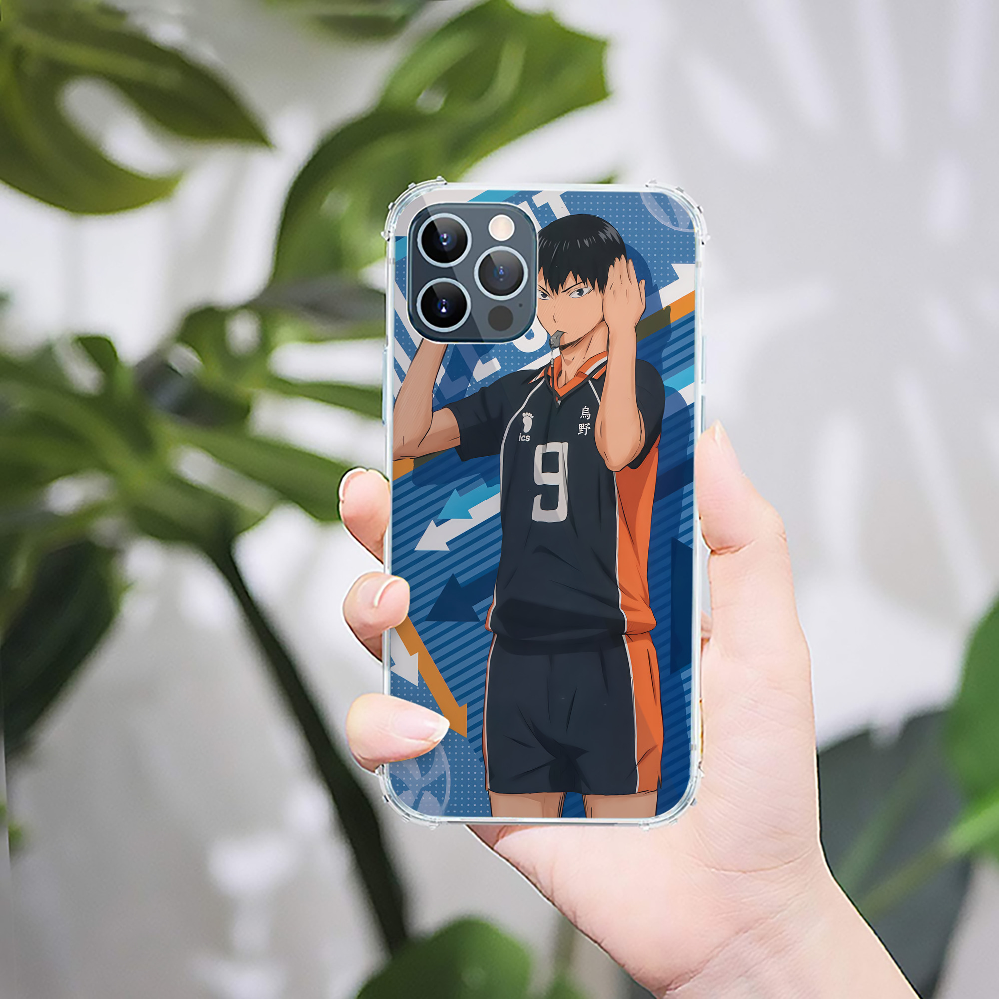 （画像用） ハイキュー!! Haikyu!! 【iPhone 12シリーズ対応】透明スマホケース（クリアソフトケース）